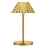 FU994 Utopia Aruba LED Cordless Lamp 230mm Brushed Gold (Pack of 6)