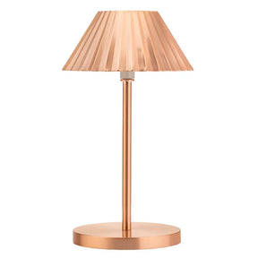 FU995 Utopia Aruba LED Cordless Lamp 230mm Brushed Copper (Pack of 6) - JD Catering Equipment Solutions Ltd