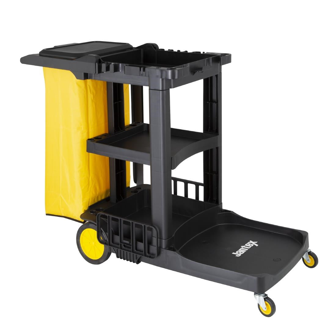 FU997 Jantex Cleaning Trolley Black