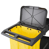 FU997 Jantex Cleaning Trolley Black