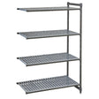 Cambro Camshelving Basics Plus Add-On Unit 4 Tier With Vented Shelves 1830(H)x 1328(W)x 540(D)mm
