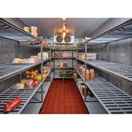 Cambro Camshelving Basics Plus Add-On Unit 4 Tier With Vented Shelves 1630(H)x 870(W)x 540(D)mm