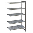 Cambro Camshelving Basics Plus Add-On Unit 5 Tier With Vented Shelves 2140(H)x 1175(W)x 610(D)mm