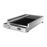 FW999 Spidocook Spidoflat Black Ceramic Griddle 2.5kW. Max temp: 400°C SP200 - JD Catering Equipment Solutions Ltd