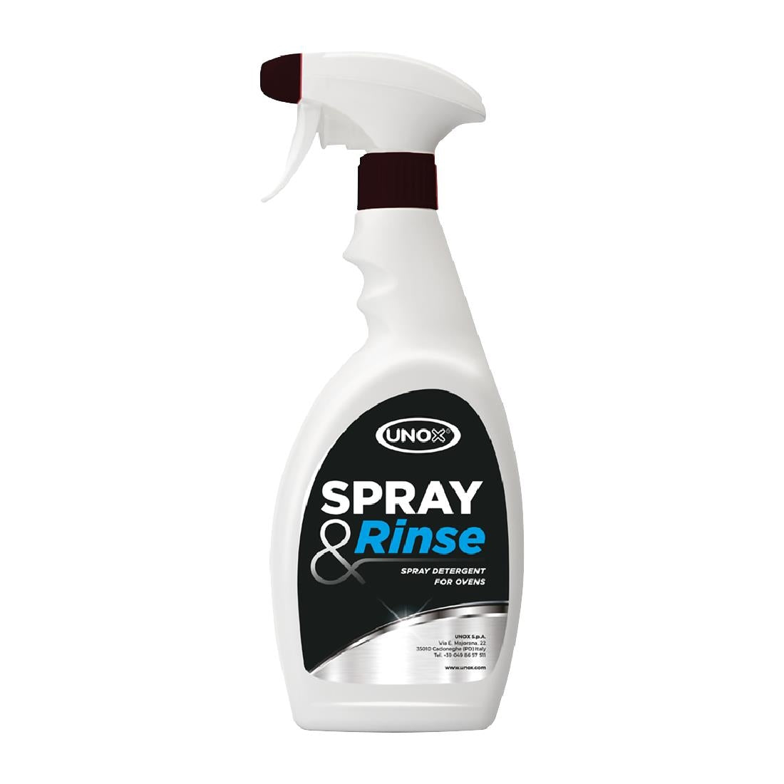 FX025 UNOX Spray&Rinse Spray Cleaner for UNOX Ovens 750ml (Pack of 12)