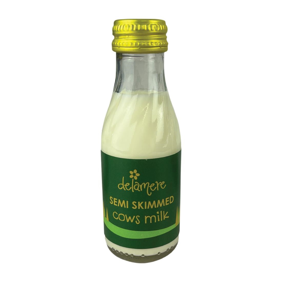 FX096 Delamere Dairy Mini Semi-Skimmed Milk 97ml (Pack of 24)