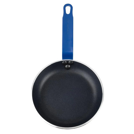 HT970 - Hygiplas Aluminium Non-Stick Teflon Platinum Plus Frying Pan with Blue Handle 19cm