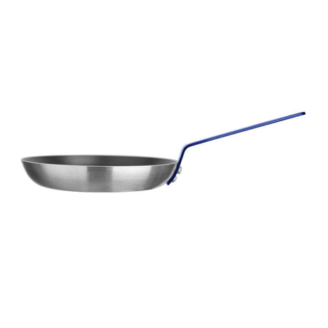 HT971 Hygiplas Aluminium Non-stick Teflon Platinum Plus Frying Pan with Blue Handle 24cm