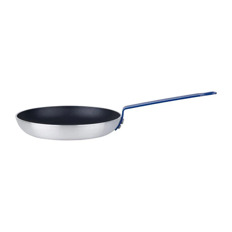 HT972 - Hygiplas Aluminium Non-stick Teflon Platinum Plus Frying Pan with Blue Handle 28cm