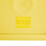 FX137 Hygiplas Square Food Storage Container Lid Yellow Small