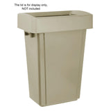 FX149 Jantex Slim Bin 60Ltr Beige