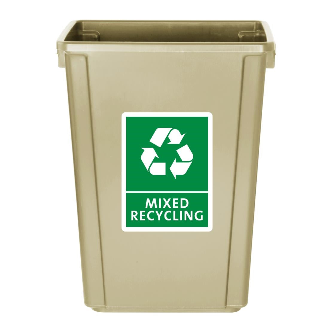 FX149 Jantex Slim Bin 60Ltr Beige