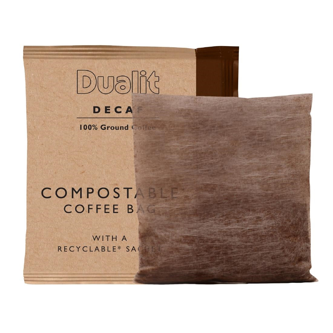 FX189 Dualit Decaf Compostable Coffee Bags (Pack of 40)
