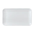 Dudson White Organic Rectangular Plates 270x160mm (12 Pack)