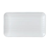 Dudson White Organic Rectangular Plates 270x160mm (12 Pack)