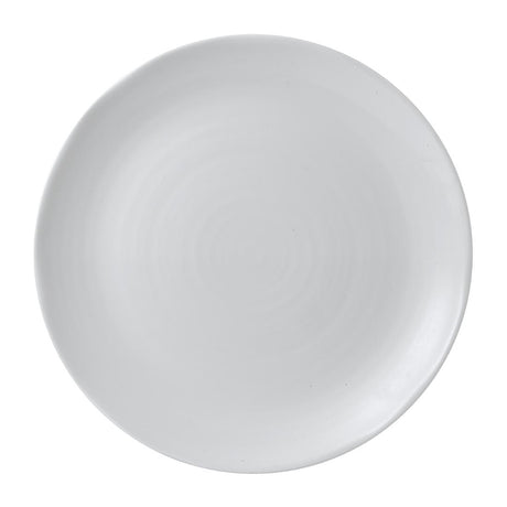 Dudson White Organic Coupe Plates 275mm (12 Pack)