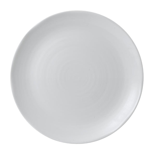 Dudson White Organic Coupe Plates 275mm (12 Pack)