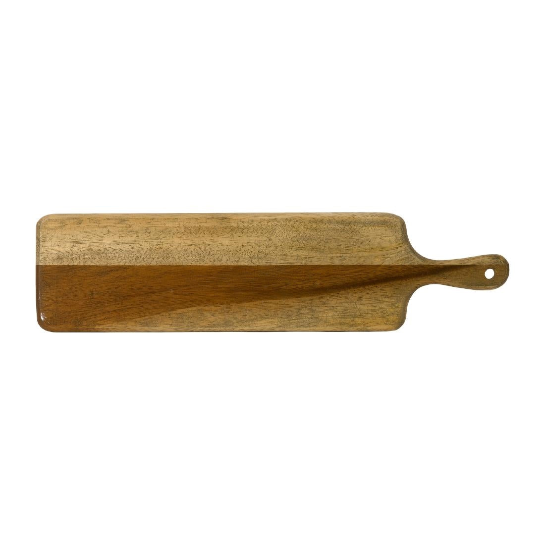 Dudson Acacia Wood Rectangular Handled Boards 120x469mm (4 Pack)