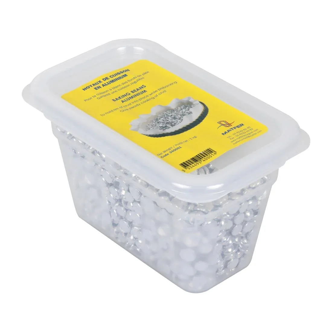 FZ085 Matfer Bourgeat Baking Beans Aluminium 1kg