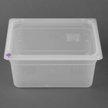 FZ090 Hygiplas Click Polypropylene 1/2 Gastronorm Tray 150mm (4 Pack)