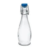 Pack Size 6 - Borgonovo Indro Bottle 335 Blue Lid - G13151021 - JD Catering Equipments Ltd