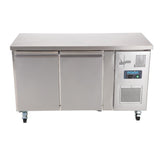 G377 Polar U-Series Double Door Counter Fridge