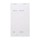 Carbonless Waiter Pad Triplicate (50 Pack)