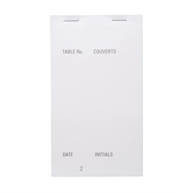 Carbonless Waiter Pad Triplicate (50 Pack)