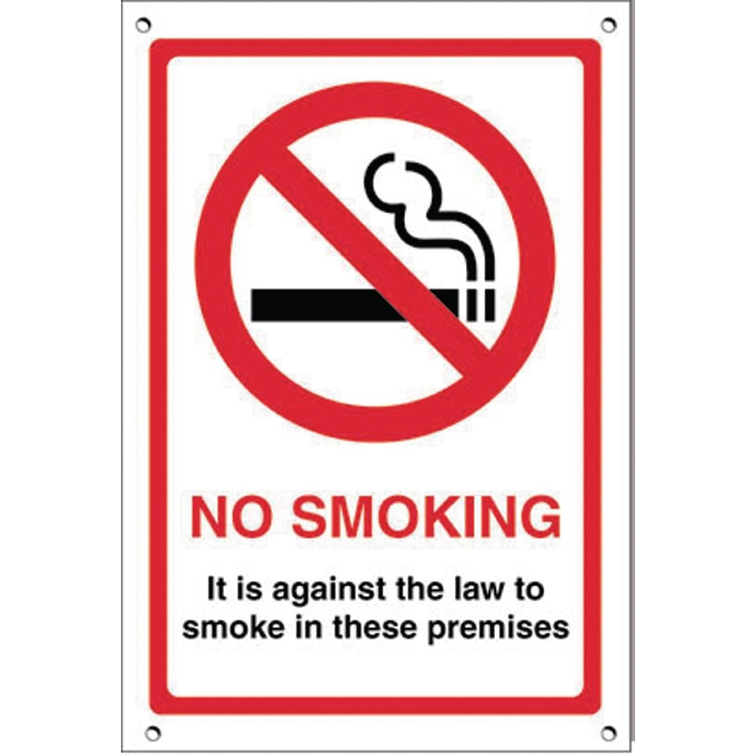 G537 No Smoking Premises Sign
