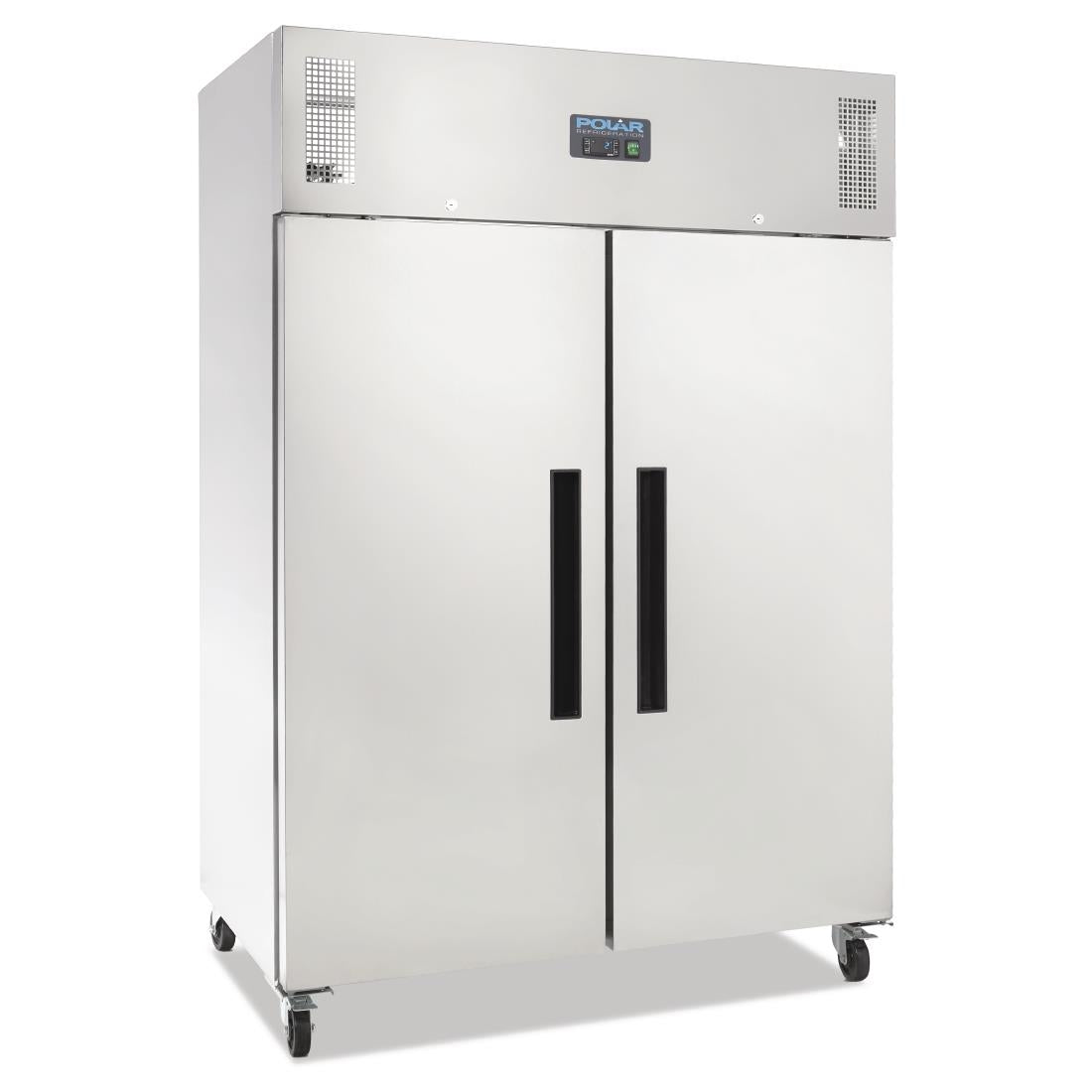 G594 Polar G-Series Upright Double Door Fridge 1200Ltr