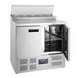 G604 Polar G-Series Pizza Prep Counter Fridge