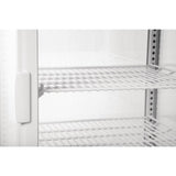 CX578 Polar C-Series Energy Efficient Display Fridge White 68Ltr