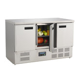 G622 Polar G-Series Triple Door Counter Fridge 368Ltr