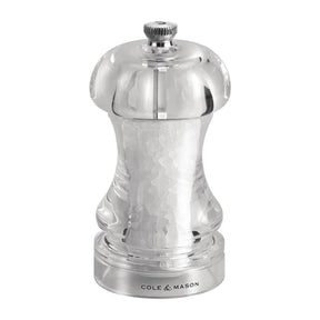 GC543 Cole & Mason Acrylic Salt Mill Capstan 4.5in - JD Catering Equipment Solutions Ltd