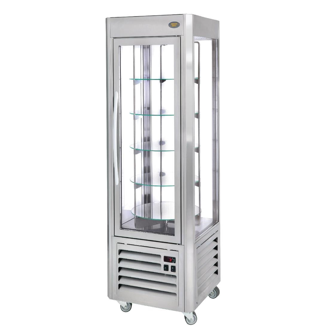 GD342 Roller Grill Revolving Display Fridge 360 Ltr
