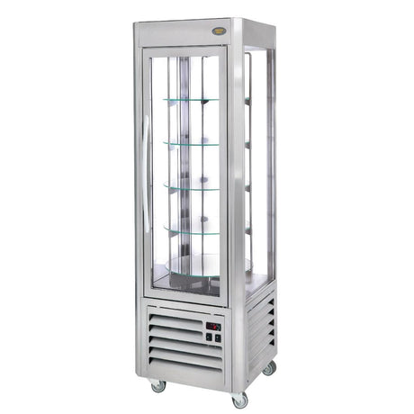 GD342 Roller Grill Revolving Display Fridge 360 Ltr