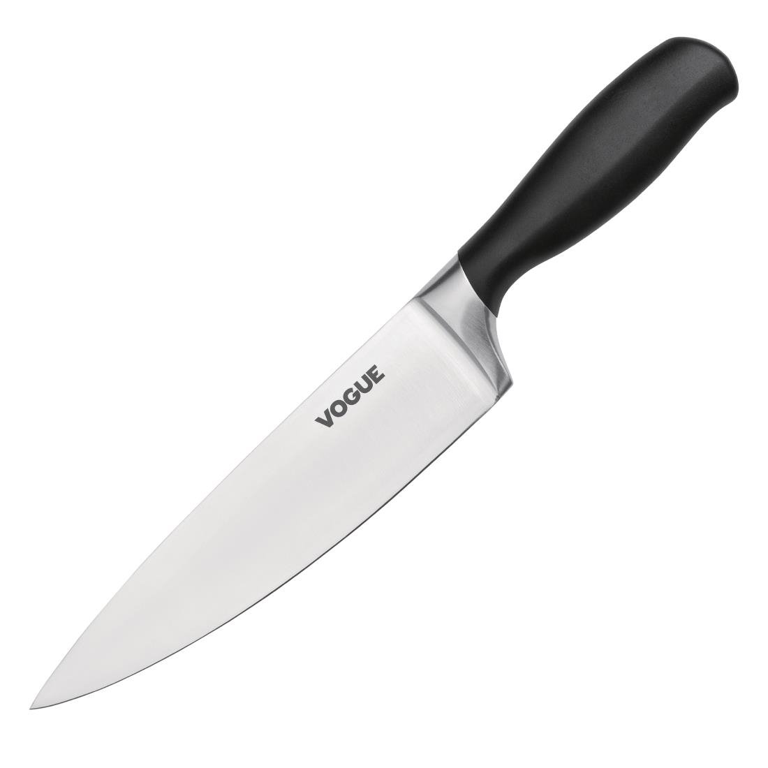 SA610 Vogue Prep Like A Pro 5-Piece Soft-Grip Knife Set With Knife Block and Chopping Board