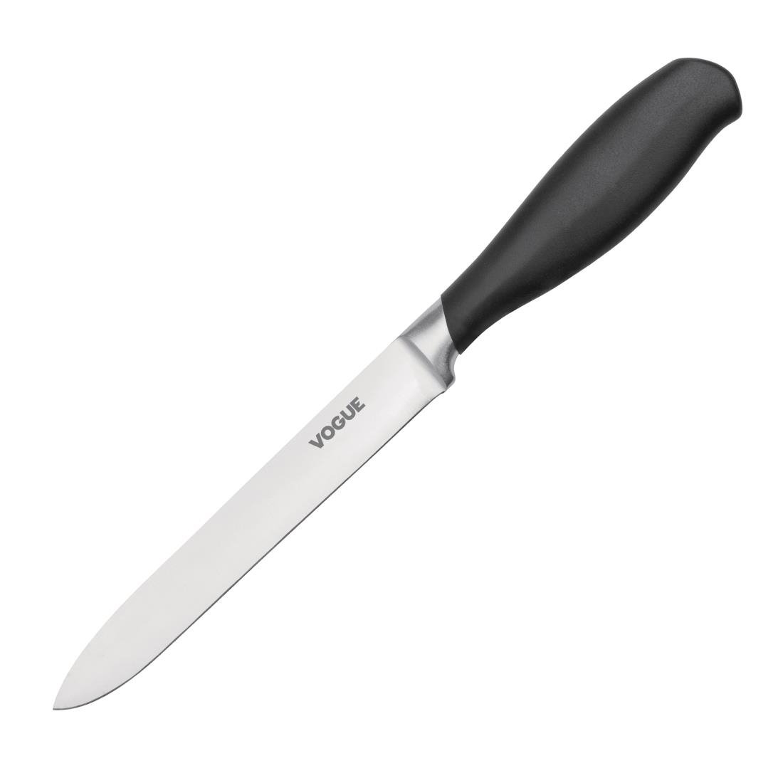 SA610 Vogue Prep Like A Pro 5-Piece Soft-Grip Knife Set With Knife Block and Chopping Board