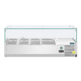 GD875 Polar G-Series Countertop Prep Fridge 3x 1/3GN & 1x 1/2GN
