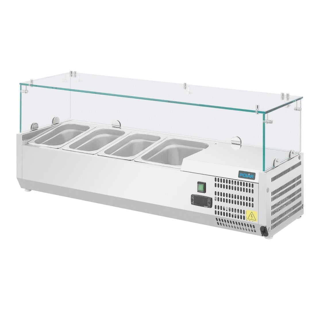 GD875 Polar G-Series Countertop Prep Fridge 3x 1/3GN & 1x 1/2GN