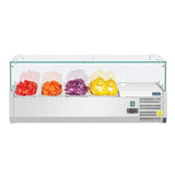 GD875 Polar G-Series Countertop Prep Fridge 3x 1/3GN & 1x 1/2GN