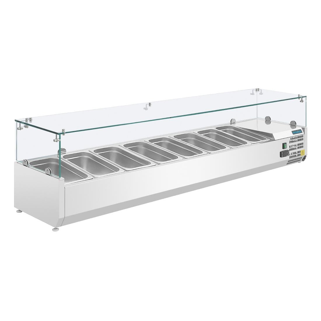 GD877 Polar G-Series Countertop Prep Fridge 8x 1/3GN