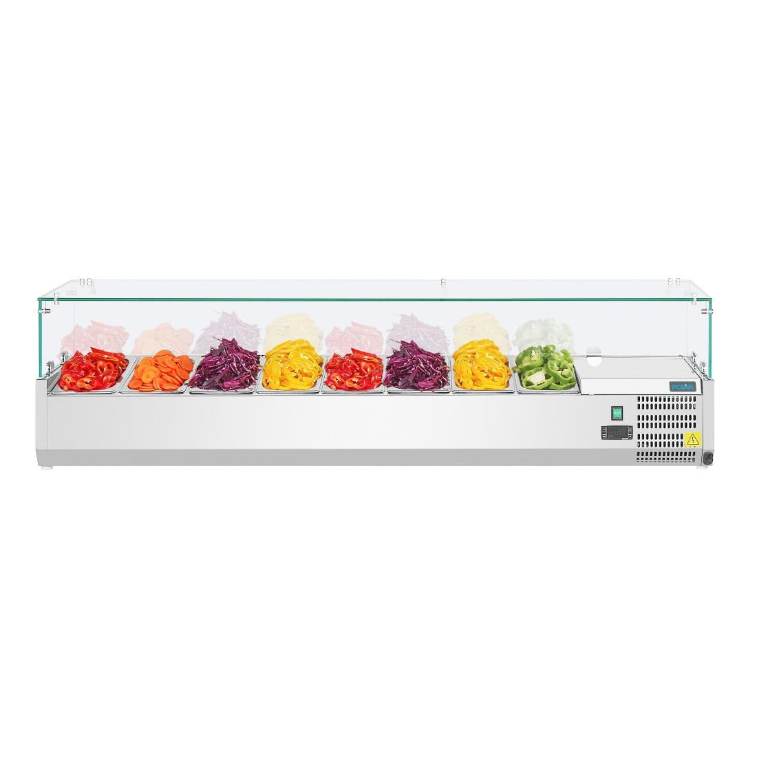 GD877 Polar G-Series Countertop Prep Fridge 8x 1/3GN