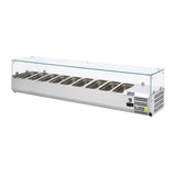 GD878 Polar G-Series Countertop Prep Fridge 9x 1/3GN