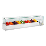 GD878 Polar G-Series Countertop Prep Fridge 9x 1/3GN