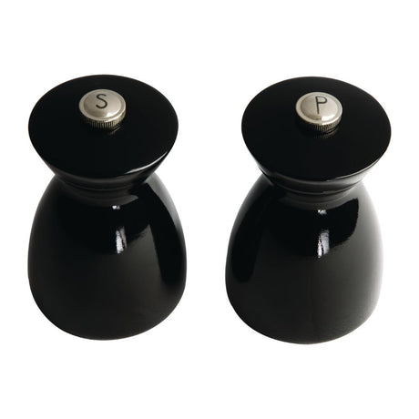 GF258 Olympia Dark Wood Salt and Pepper Mill Set