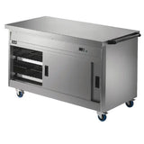 GF385 Lincat Panther Hot Cupboard and Plain Top P8P4PT - JD Catering Equipment Solutions Ltd