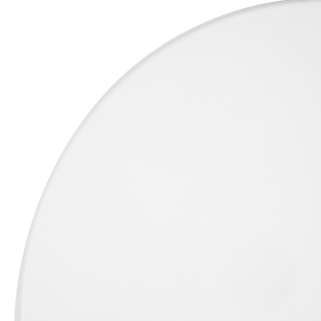 GG645 Bolero Pre-drilled Round Tabletop White 600mm