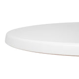 GG645 Bolero Pre-drilled Round Tabletop White 600mm