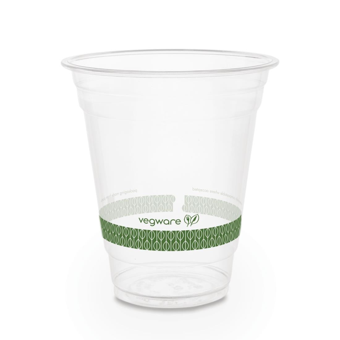 HS965 Vegware Compostable PLA Cold Cup 96-Series 12oz (Pack of 1000)